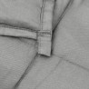 Couverture lestée Gris 200x220 cm 13 kg Tissu 