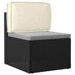 Coussin de palette pour dossier Crème 60x40x12 cm Tissu Oxford 