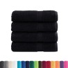 Essuie-mains de qualité supérieure SOLUND 4 pcs noir 600 g/m² 