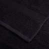 Essuie-mains de qualité supérieure SOLUND 4 pcs noir 600 g/m² 