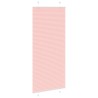 Store plissé rose 95x200 cm largeur du tissu 94,4 cm polyester 