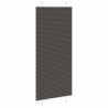 Store plissé noir 95x200 cm largeur du tissu 94,4 cm polyester 