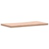 Dessus de bureau 100x(45-50)x4 cm bois massif de hêtre 