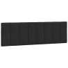 Lit avec matelas noir 160x200 cm velours 