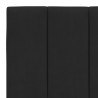Lit avec matelas noir 160x200 cm velours 
