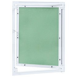 Panneau d'accèsavec cadre en aluminium et plaque de plâtre 500x600 mm 