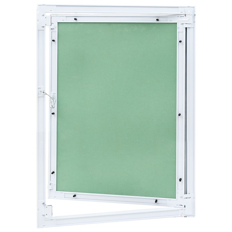 Panneau d'accèsavec cadre en aluminium et plaque de plâtre 500x600 mm 