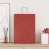 Sacs en papier 250 pcs avec poignées rouge 32x17x44 cm 