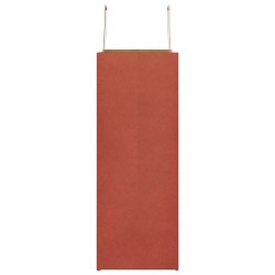 Sacs en papier 250 pcs avec poignées rouge 32x17x44 cm 