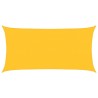 Voile d'ombrage 160 g/m² Jaune 2x4 m PEHD 