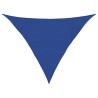 Voile d'ombrage 160 g/m² triangulaire bleu 4x4x5,8 m PEHD 