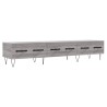 Meuble TV sonoma gris 150x36x30 cm bois d'ingénierie 