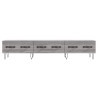 Meuble TV sonoma gris 150x36x30 cm bois d'ingénierie 