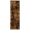 Supports pour plantes 2 pcs chêne fumé bois d'ingénierie 
