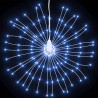 Étoile rayonnante de Noël 140 LED blanc froid 17 cm 