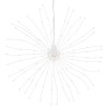 Étoile rayonnante de Noël 140 LED blanc froid 17 cm 