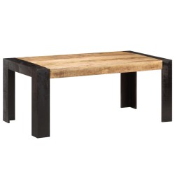 Table de salle à manger 180x90x76 cm Bois de manguier massif 