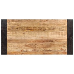 Table de salle à manger 180x90x76 cm Bois de manguier massif 