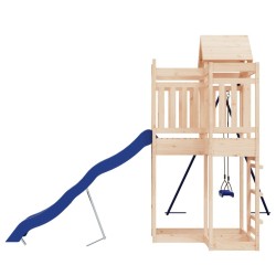 Aire de jeux d'extérieur bois de pin massif 