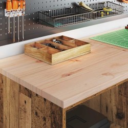 Armoires de garage 6 pcs vieux bois bois d'ingénierie 