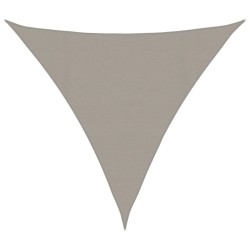 Voile d'ombrage 160 g/m² triangulaire 4,5x4,5x4,5 m PEHD 