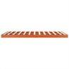 Cadre de lit sans matelas cire marron 160x200cm bois pin massif 