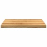 Appuis de fenêtre 2 pcs marron clair bois de chêne massif 