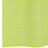 Rideaux en voile avec passants 2 pcs vert pomme 