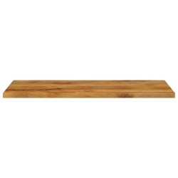 Dessus de table 110x50x3,8cm rectangulaire bois massif manguier 