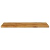 Dessus de table 110x50x3,8cm rectangulaire bois massif manguier 