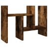Organisateur de bureau chêne fumé 34,5x15,5x35,5 cm 