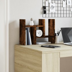 Organisateur de bureau chêne fumé 34,5x15,5x35,5 cm 