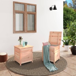 Boîte à coussins d'extérieur 50x50x56 cm Bois de sapin massif 