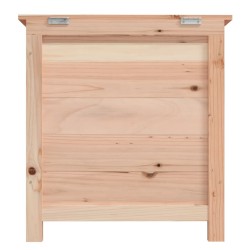 Boîte à coussins d'extérieur 50x50x56 cm Bois de sapin massif 