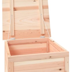 Boîte à coussins d'extérieur 50x50x56 cm Bois de sapin massif 