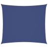 Voile de parasol tissu oxford rectangulaire 2,5x3 m bleu 
