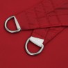 Voile de parasol tissu oxford rectangulaire 2,5x3 m rouge 