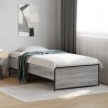 Cadre de lit sans matelas sonoma gris 90x200 cm 