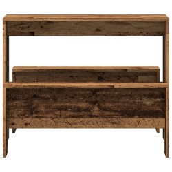 Ensemble table à manger et bancs 3 pcs bois d'ingénierie 