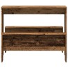 Ensemble table à manger et bancs 3 pcs bois d'ingénierie 