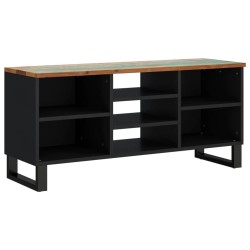 Meuble TV 100x33x46 cm bois de récupération et d'ingénierie 