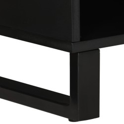Meuble TV 100x33x46 cm bois de récupération et d'ingénierie 