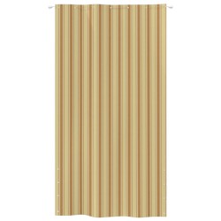 Écran de balcon Jaune et orange 140x240 cm Tissu Oxford 