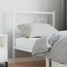 Tête de lit métal blanc 75 cm 