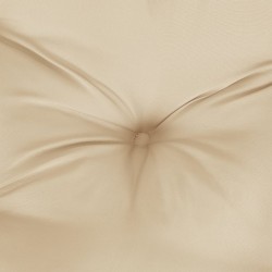 Coussin de banc de jardin beige 150x50x7 cm tissu oxford 