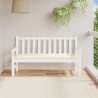 Coussin de banc de jardin crème 150x50x7 cm tissu oxford 