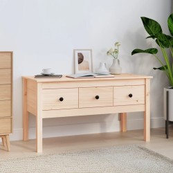 Table basse 102x49x55 cm Bois massif de pin 