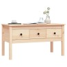 Table basse 102x49x55 cm Bois massif de pin 