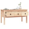 Table basse 102x49x55 cm Bois massif de pin 