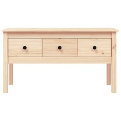 Table basse 102x49x55 cm Bois massif de pin 